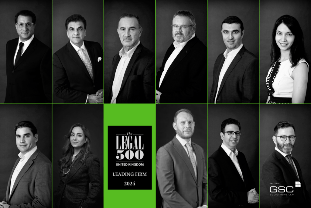GSC Solicitors Recognised in Legal 500 Rankings 2024