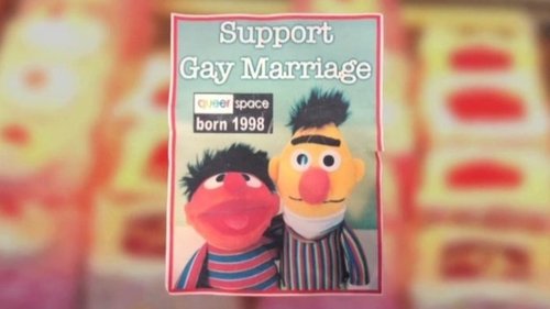 Support Gay Marriage - Gay Ernie And Bert