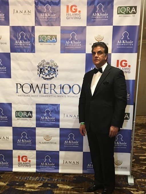 Saleem Sheikh at the Power 100 Gala