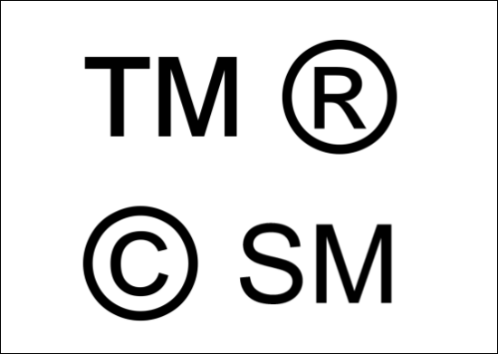 Trade Mark symbols – what do they mean?